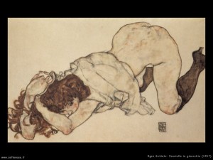 egon_schiele_017_fanciulla_in_ginocchio_1917